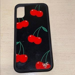 wildflower iphone X/XS case